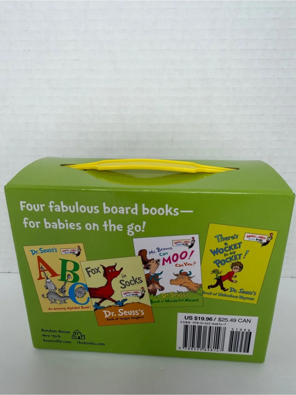 The Little Green Box of Bright & Early Board Books by Dr. Seuss